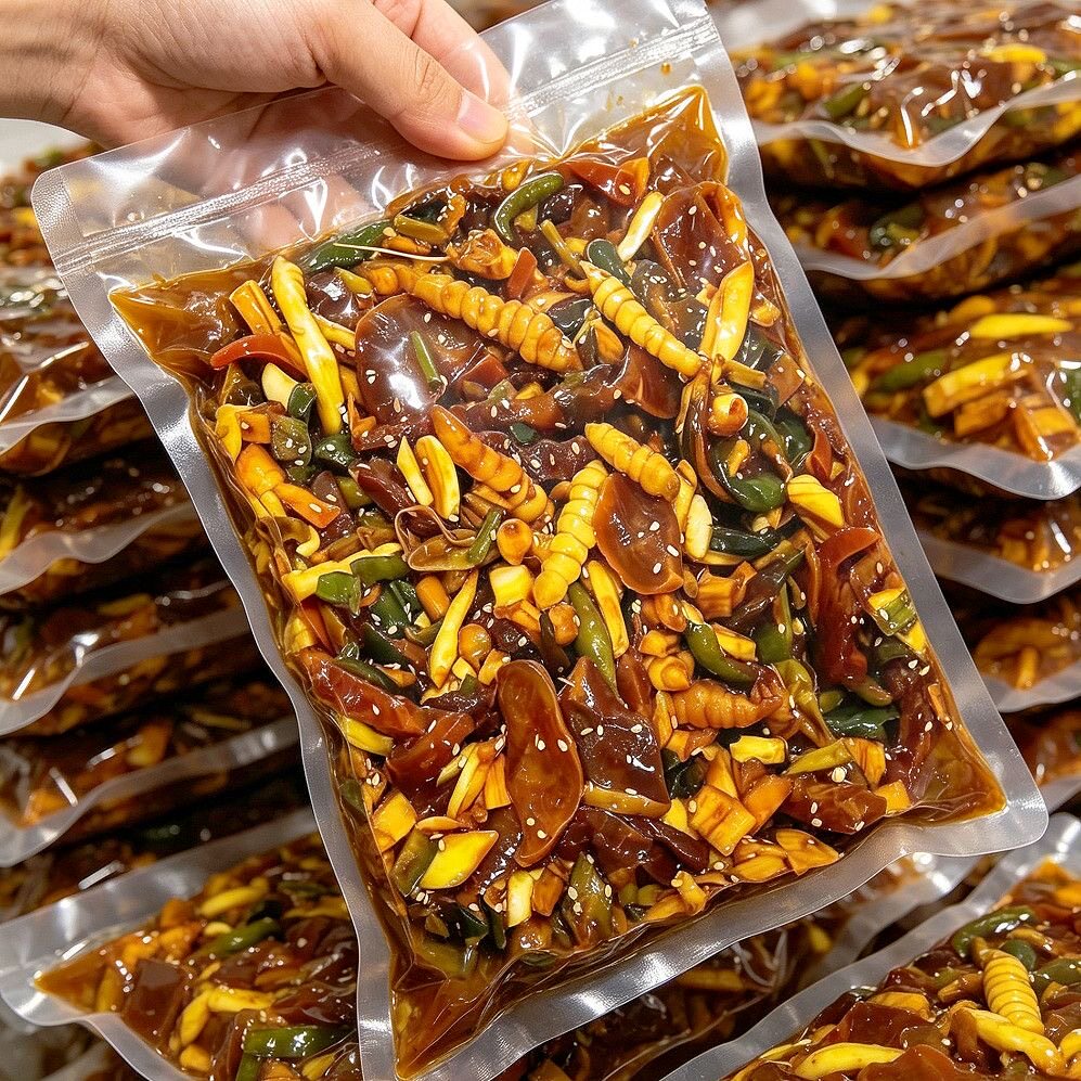 【特价批发】正宗酱香八宝酱菜什锦香脆咸菜黄瓜腌制开胃袋装便宜
