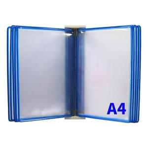 10页展示架壁挂式资料架标准作业指导书展示架操作指导书文件夹A4