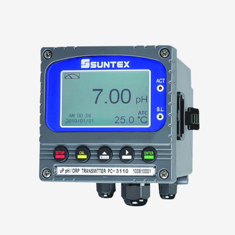 ph计suntexpc-3110水质测试仪表orp检测仪工业在线ph计