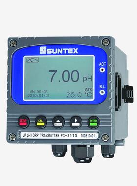 ph计suntexpc-3110水质测试仪表orp检测仪工业在线ph计