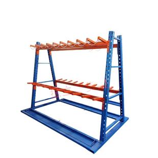 A字架人字架双面悬臂货架中型悬臂组合式堆放货架竖放铝型材货架