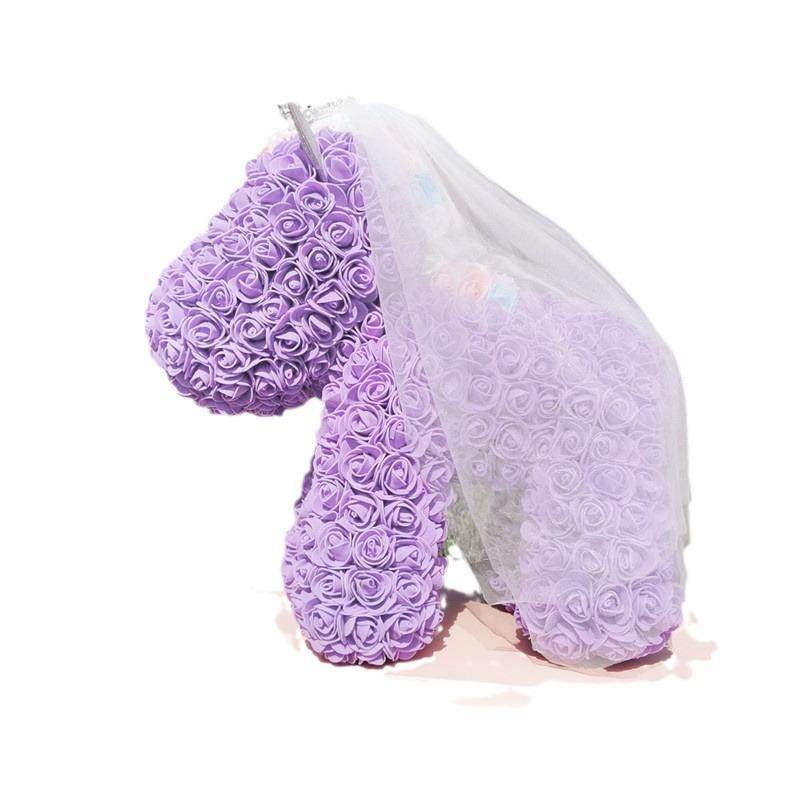 永生花独角兽圣诞节情人节生日礼物玫瑰花皇冠头纱大号独角兽厂家,家居饰品,餐桌花艺,淘宝优惠券,粉丝福利购,淘宝优惠卷