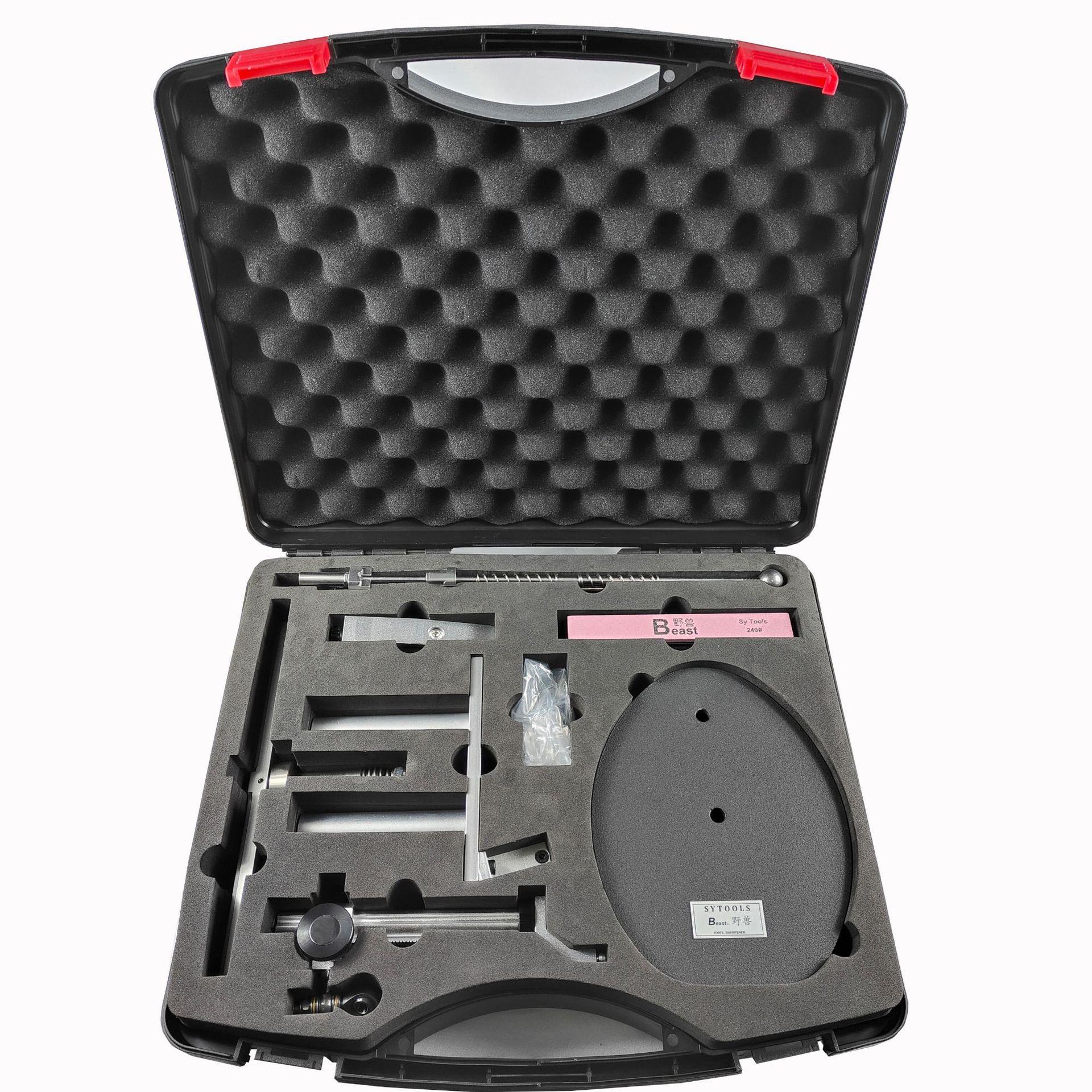 家用定角磨刀器磨刀石家居厨房多功能磨刀器5条油石K8Sytools