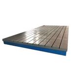 铸铁T型槽平台铸铁平台机床底座钳工工作台焊接平台研磨试验台