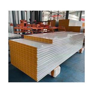 防火玻镁板玻镁夹芯板工厂实验室隔墙吊顶防火隔热板厂家生产直销