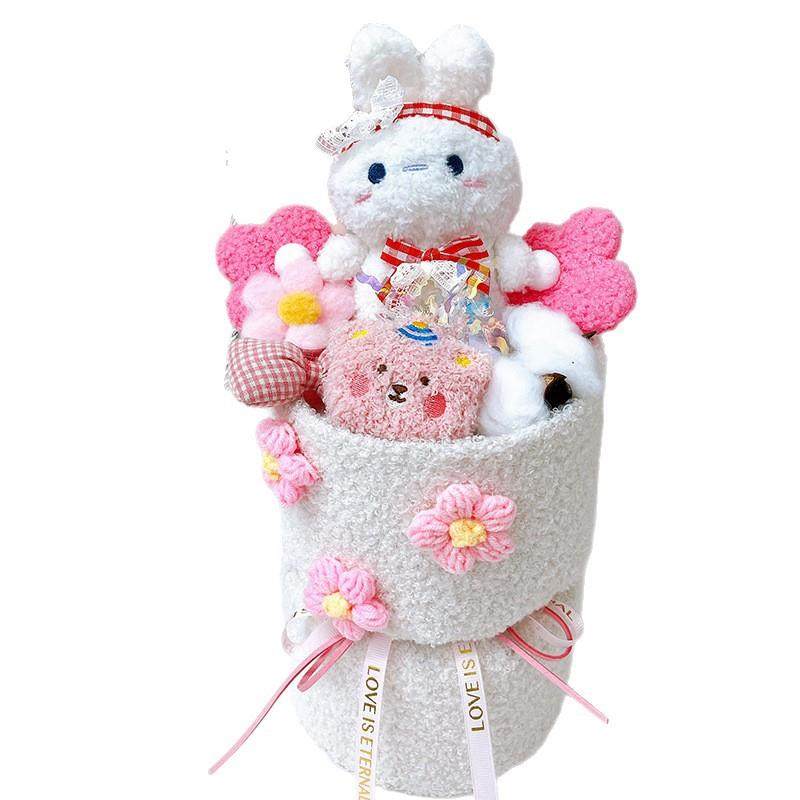 玉桂狗小兔玉桂狗卡通公仔玩偶花束送七夕情人节女友闺蜜生日礼物,家居饰品,餐桌花艺,淘宝优惠券,粉丝福利购,淘宝优惠卷