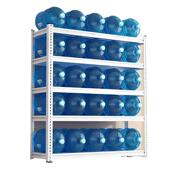 家用置物架货架多层阳台收纳落地杂物超市快递仓库储物角钢铁架子