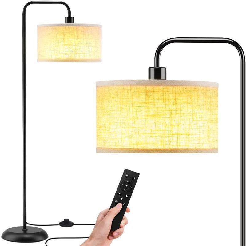 办公室落地灯LED遥控客厅卧室ins风创意钓鱼台灯欧式落地式
