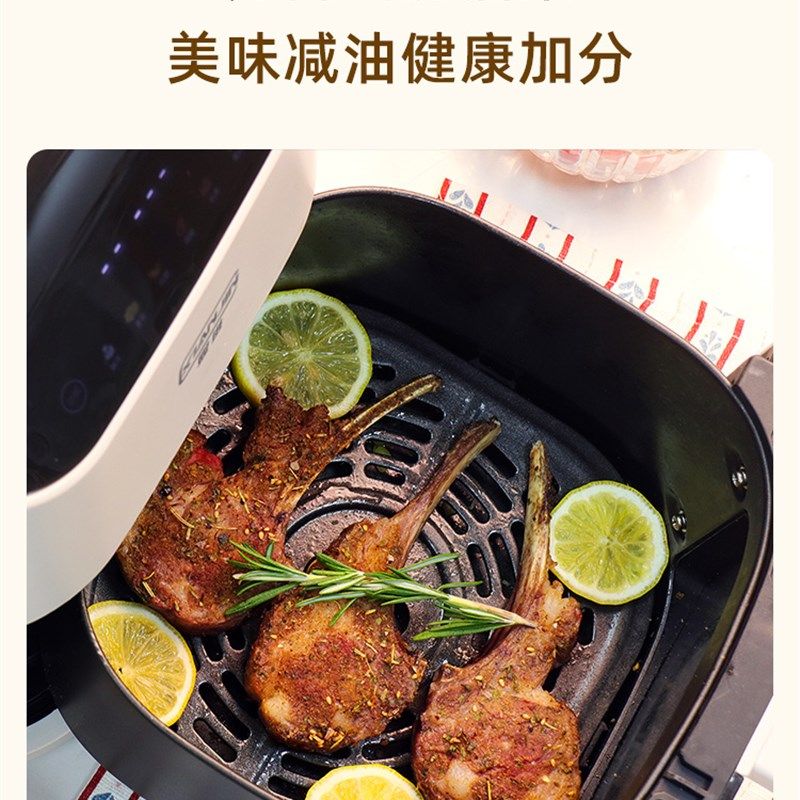 速发显进蒸汽可视动条电炸锅新款家用全自空多功能大容量薯气机电