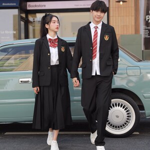 速发运动会春服班季三体套大码校服套装宽松集件演出服大合唱朗诵