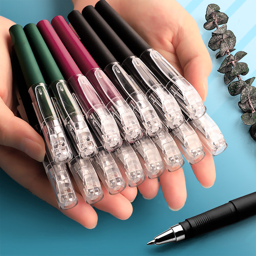 速发速发生袋笔短款便携式随身携带短笔小号迷你中性笔签字笔小巧