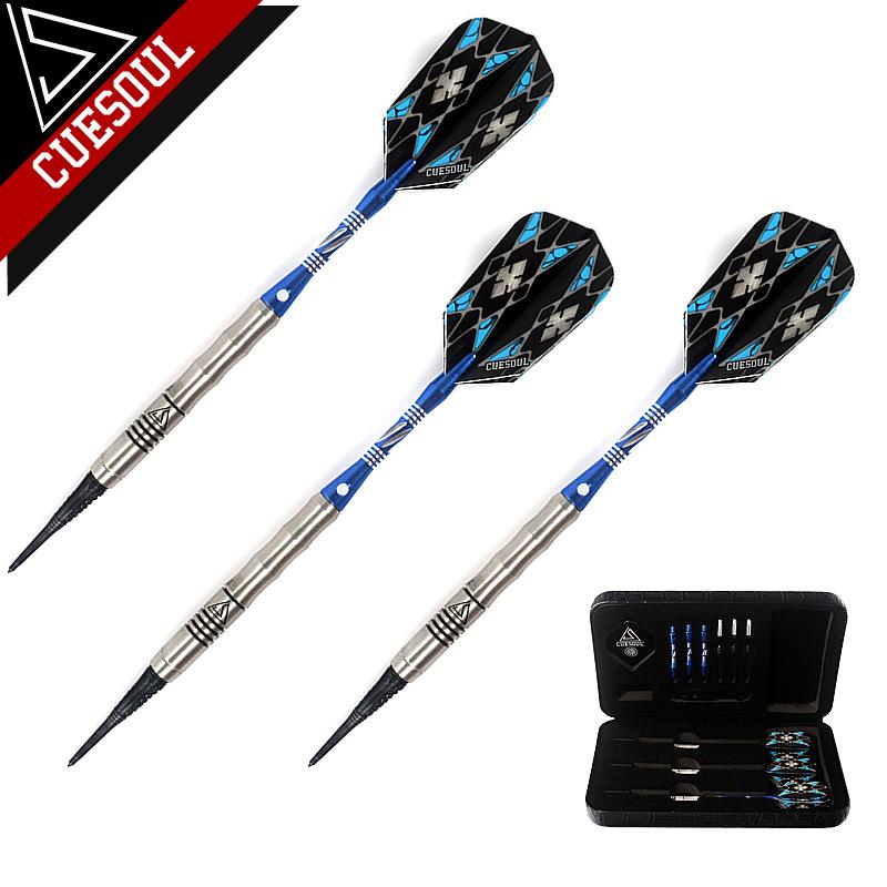 CUESOUL/Q獣18克钨钢镖软式飞镖比赛级飞镖针软式飞镖
