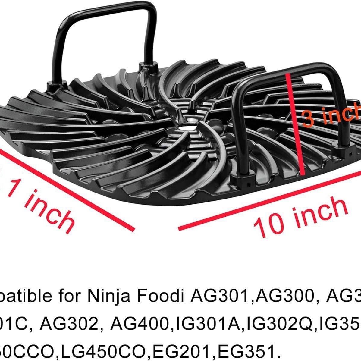 适用于NinjaFood五合一室内烤架配件AG301AG300、AG400、AG302