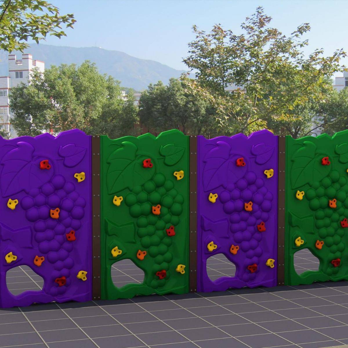 户外攀岩墙大型趣味室内闯关攀爬器材攀岩板儿童攀岩学生体能训练