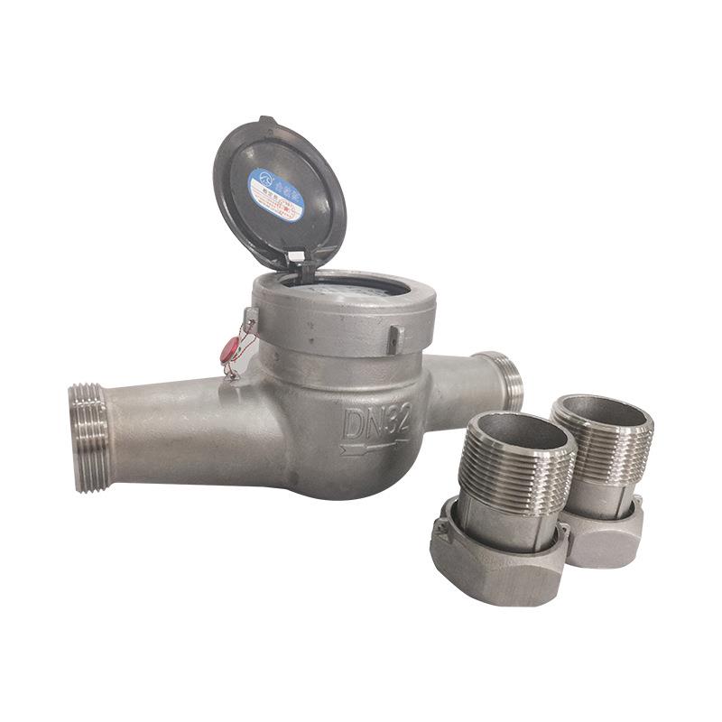 304不锈钢丝扣水表旋翼式不锈钢水表防腐机械水表