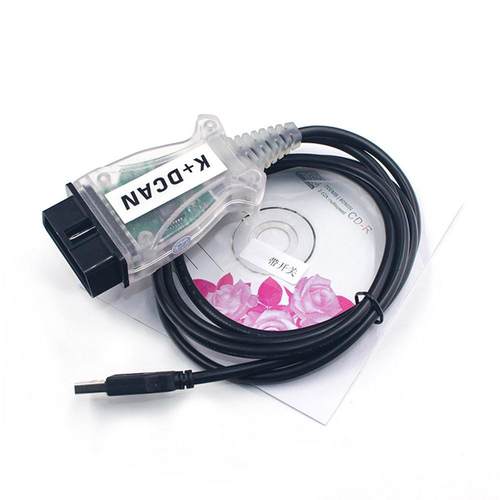 BMWINPAK+DCAN带开关FT232RLOBD2汽车诊断检测线刷隐藏