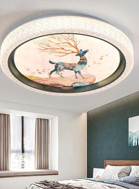 简约大气客厅大厅主灯护眼卧室灯网红led吸顶灯温馨书房中山灯具