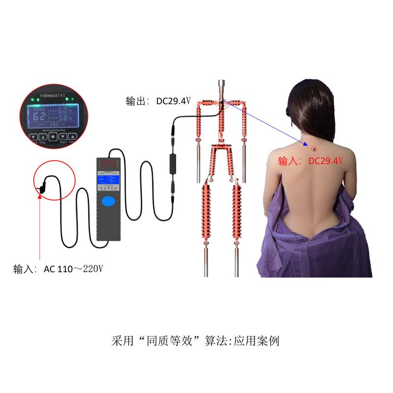 供应DC24/29.4V直流88W智能恒温加热系统节能智控器