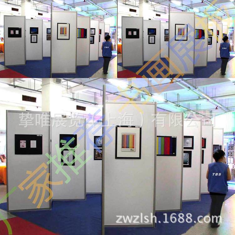 大中小学幼儿园画展展板折叠无缝艺术贴布板墙屏风厂18501668049