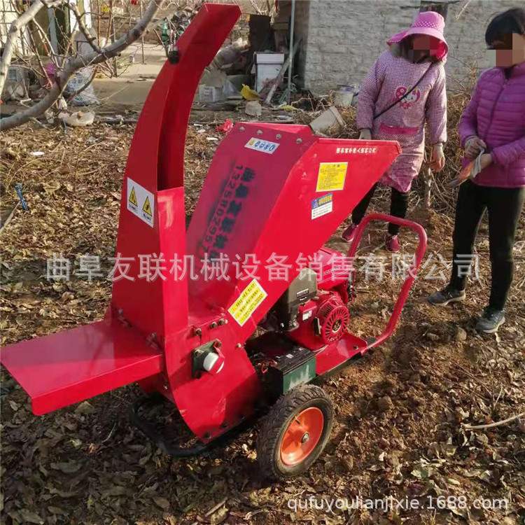 道路园林绿化粉碎机 残枝枯叶葡萄藤粉碎机 绿化树叶树枝粉碎机