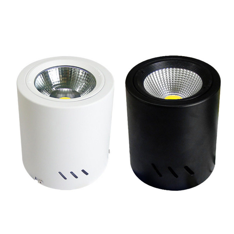 售楼中心照明led明装筒灯60w80w100w120w筒灯/欧式白色吊顶筒灯