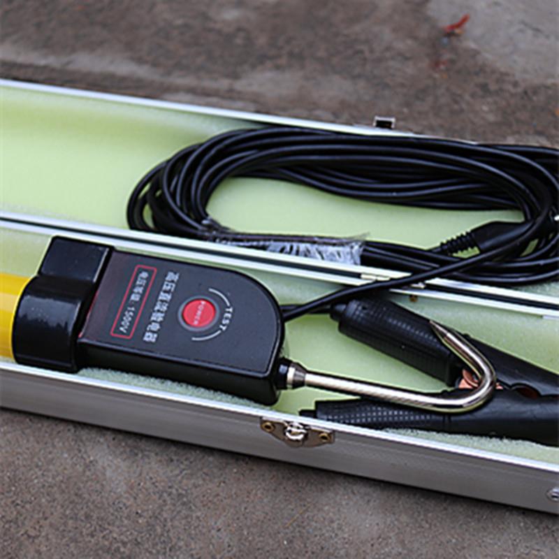 地铁公司用DC1500V验电器750v挂钩直流验电器声光验电笔1500V盒装