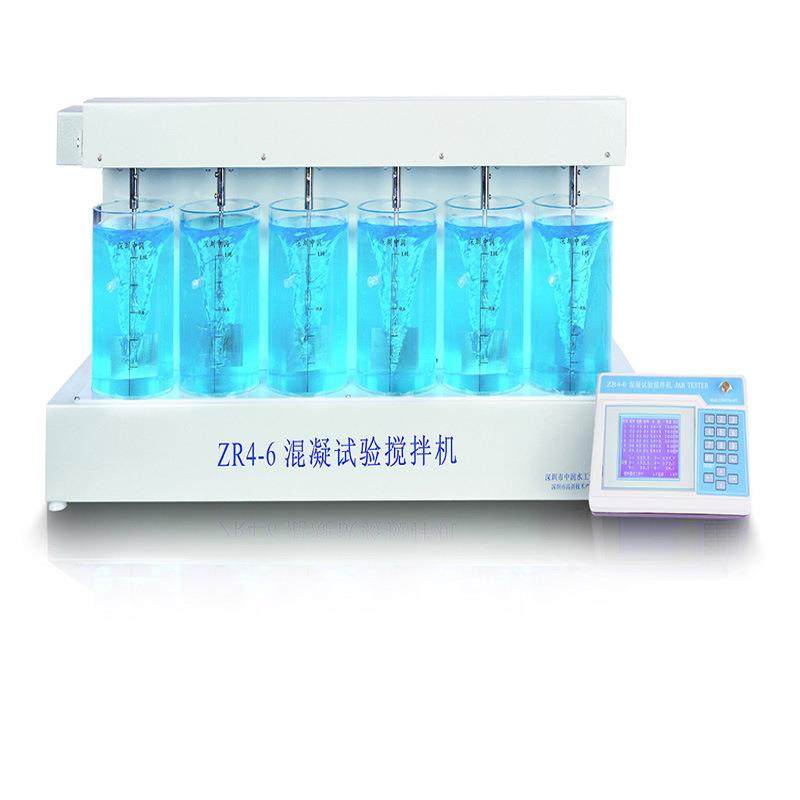 ZR4-2两联混凝试验搅拌机ZR4-2出口型英文版两联混凝试验搅拌机