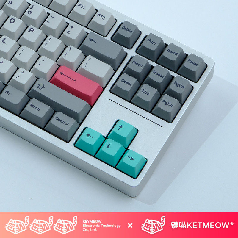 键喵摩登豆主题机械键盘键帽