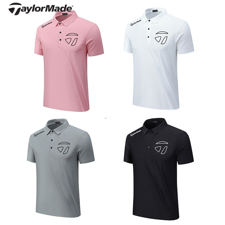 25SS高端Taylor泰勒新款冰丝速干男女款上衣高尔夫服装短袖polo衫