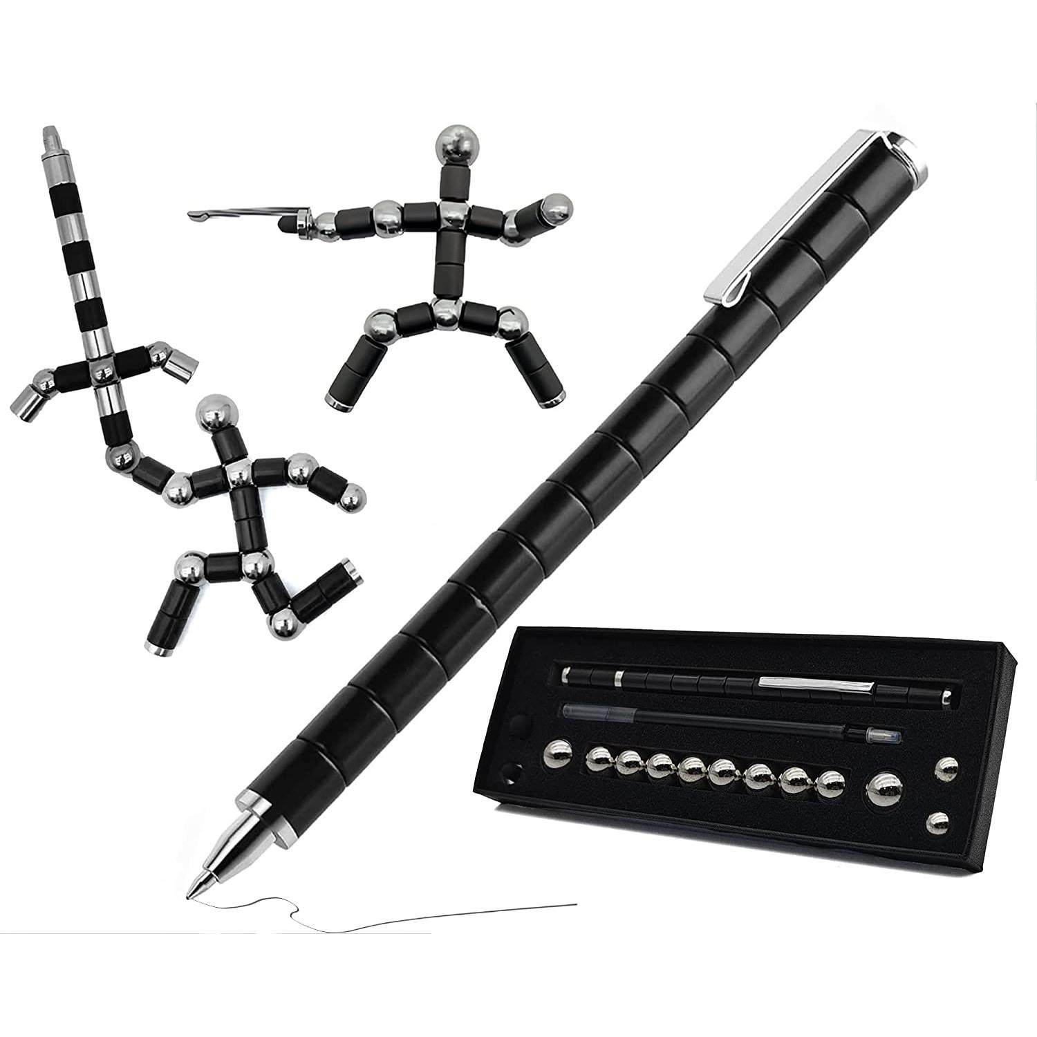 Magnetic Metal Fidget Pen toy Magnet Writing磁性笔减压笔玩具