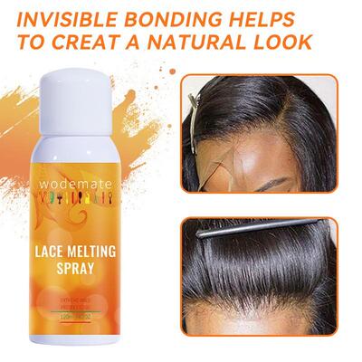 120ML Melting Spray For Lace Wigs Quick Drying Long Lasting