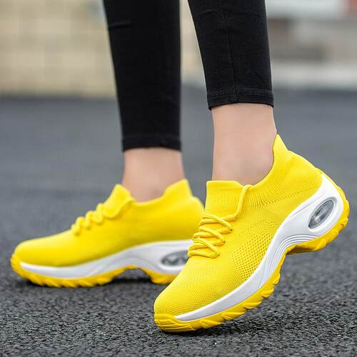 Spring Autumn Women Cushion Sneakers Shoes Sports Running