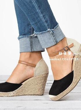 Summer sandals women high heels shoes wedge pumps big size41