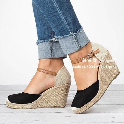 Summer sandals women high heels shoes wedge pumps big size41