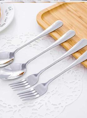StainlessSteel Knife and Fork Set Small Spoon便携式刀叉套装