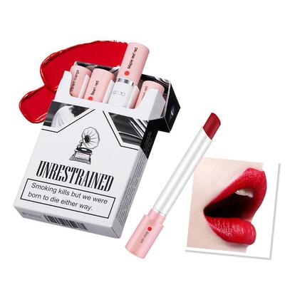 4pcs/Box Shape Lipstick Matte Waterproof Matt Long-lasting