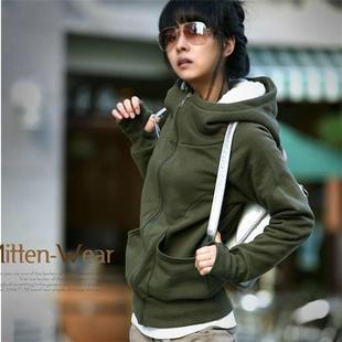 women coat hooded jacket Sweater hoodie 连帽卫衣女2024autumn