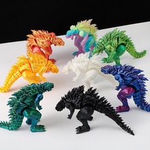 3D打印玩具肌肉哥斯拉玩具摆件大全关节可动摆摊立体模型儿童礼物