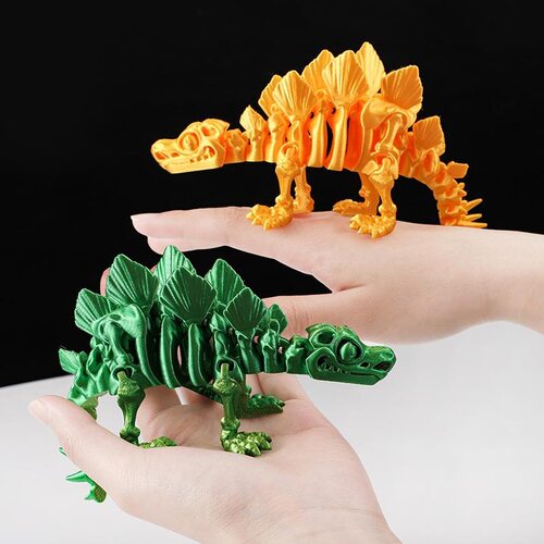 3d打印剑龙玩具手办中国龙摆摊立体大关节可动儿童礼物模型摆件