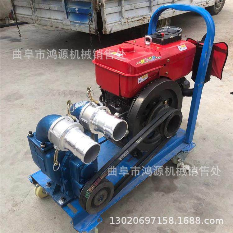 3寸污柴机抽粪泵农用灌塞溉自吸水油泵BAP无堵功率大