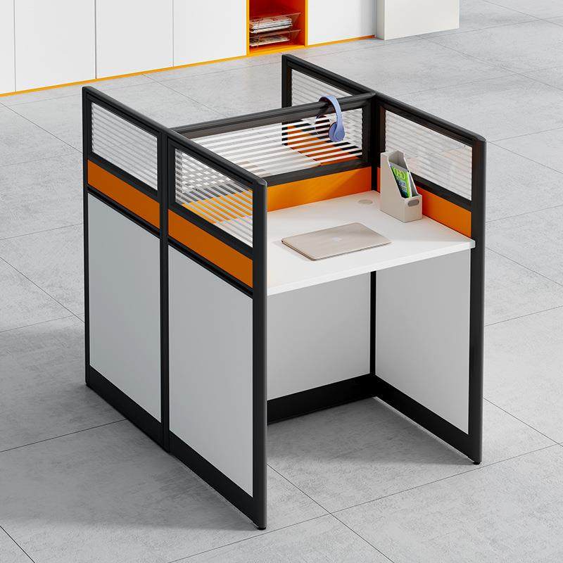 职员办公DJN桌组合屏简现代风隔断办公室双人工位卡椅座约四人位