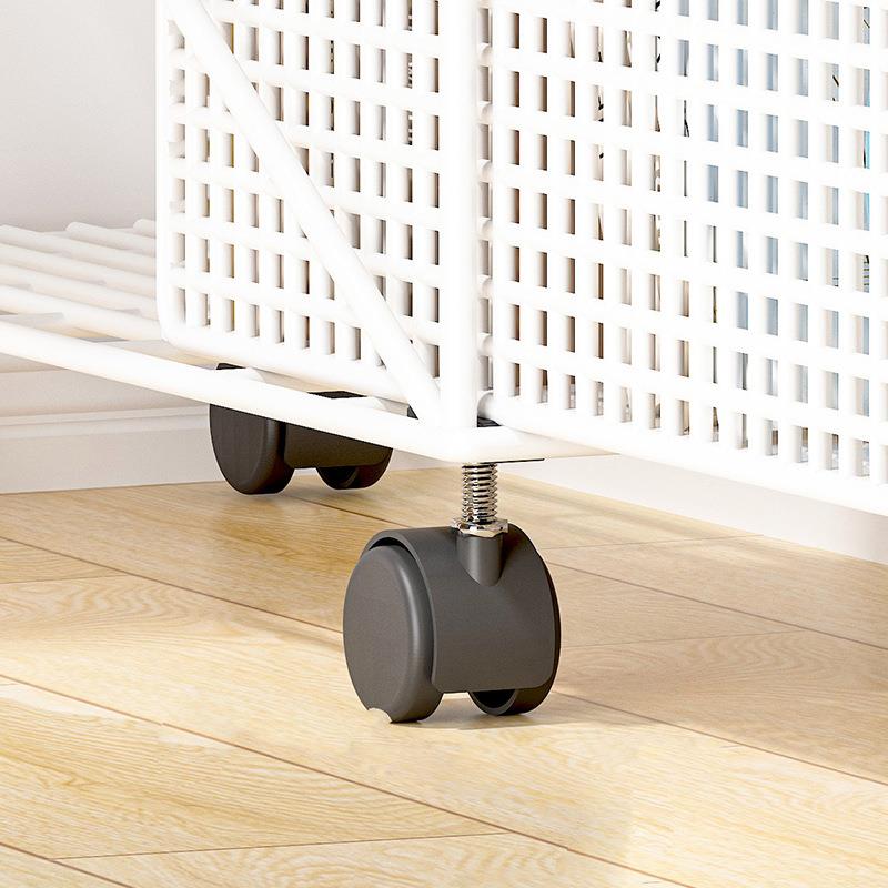 客带轮置物架缝隙缝厅书房书架夹儿童可移XQX动铁易艺简书柜收纳