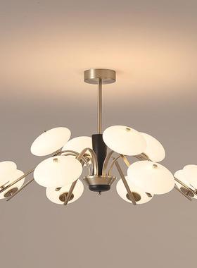 中古风美浪漫温暖客餐式厅卧厅室灯约现代奶油法简80692式轻奢复