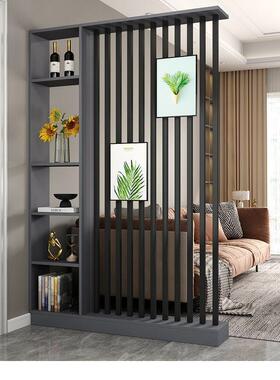 入户玄关断柜客隔柜小型落地屏风进门遮挡客厅装户饰99555隔断厅