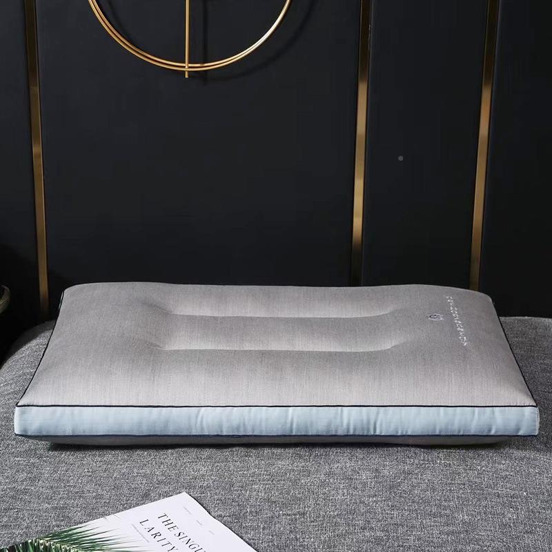 【乐单享睡羽眠】家用活性碳丝绒舒适枕芯人宿助睡舍:碳能舒眠功