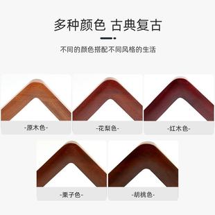 飾國畫裝 沙畫博森比利畫框榫卯內外圓相框掛墻質裝 裱簡角約沙比利
