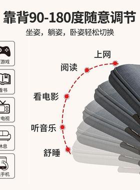 可叠沙发两用阳台客厅户小折型多功能网红款双床MGE人推拉伸缩可