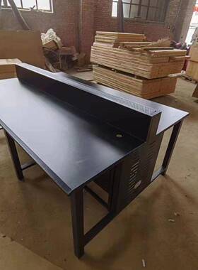 电竞酒桌16276网双层吧电脑桌共享主机桌冷电脑桌网水红店机箱厂