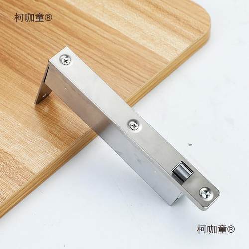 博克门来奥04不锈钢自37694动3暗插销双开门木暗插销藏防火通道麦