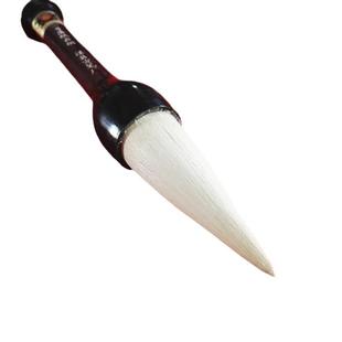 正宗HO三兔宣笔大专大楷手抓毛笔云落纸烟纯羊毫书法用毛笔字